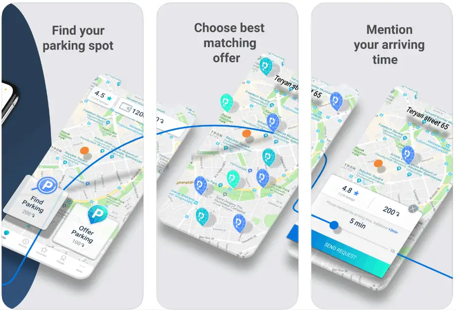 Parking app in Armenia - 2PARK, on App Store