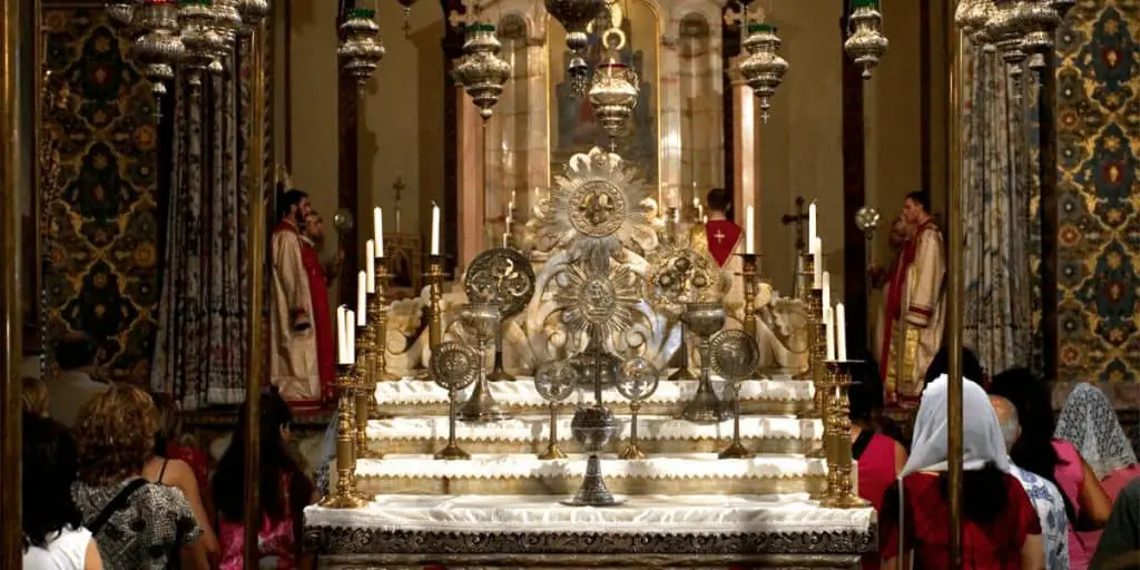 Ejmiadzin cathedral altar