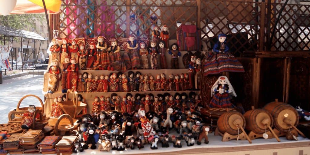Armenian handmade gift dolls