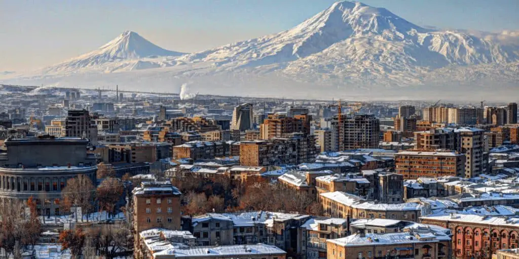 winter in Yerevan