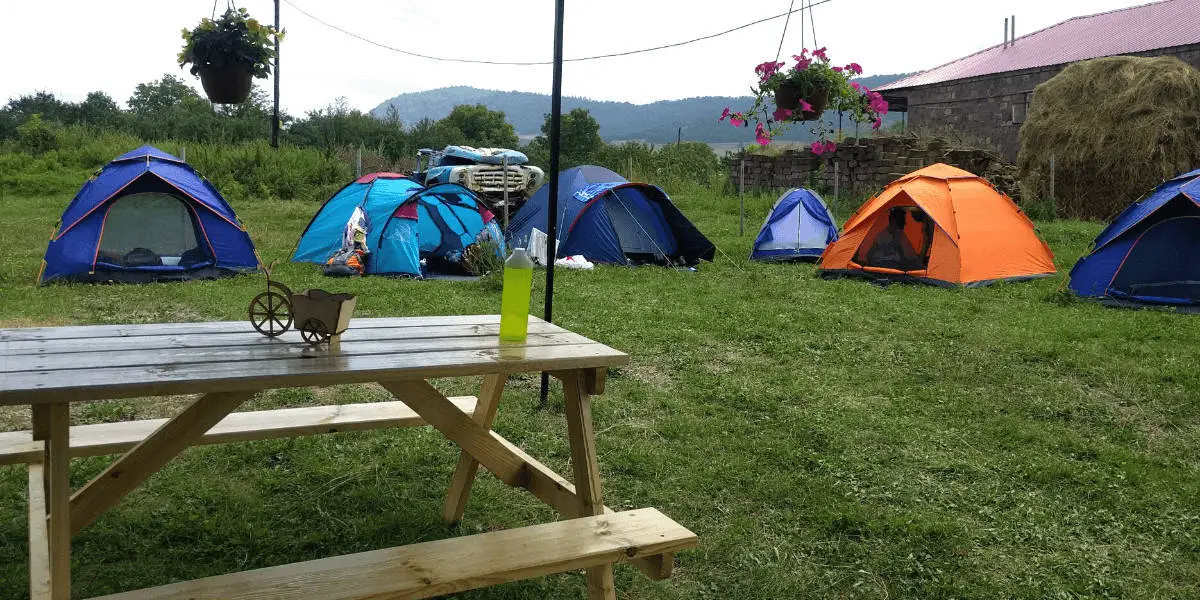 camping in Armenia