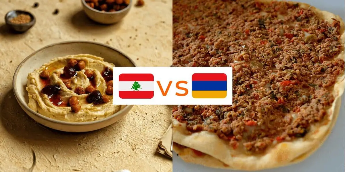Lebanese vs Armenian food
