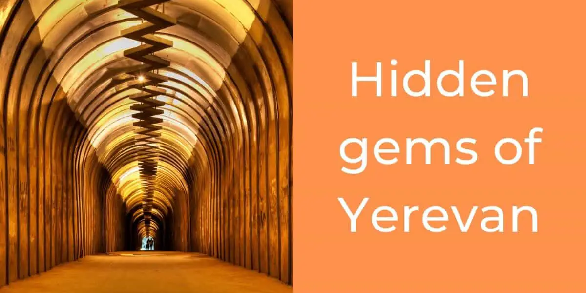 Hidden gems in Yerevan - Kond tunnel