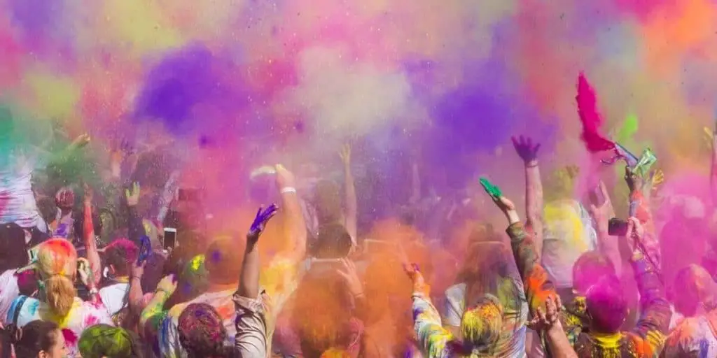Color festival in Yerevan