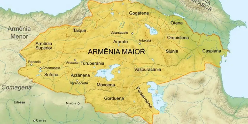 What does the word Armenia mean?