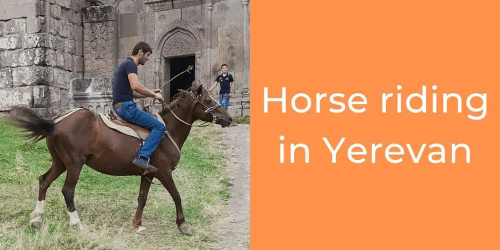 Horse riding in Yerevan