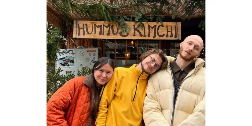 Friendly and positive team at Hummus Kimchi